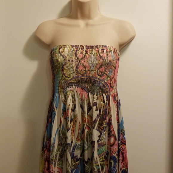 DNLA sport multi color summer dress - Picture 2 of 8